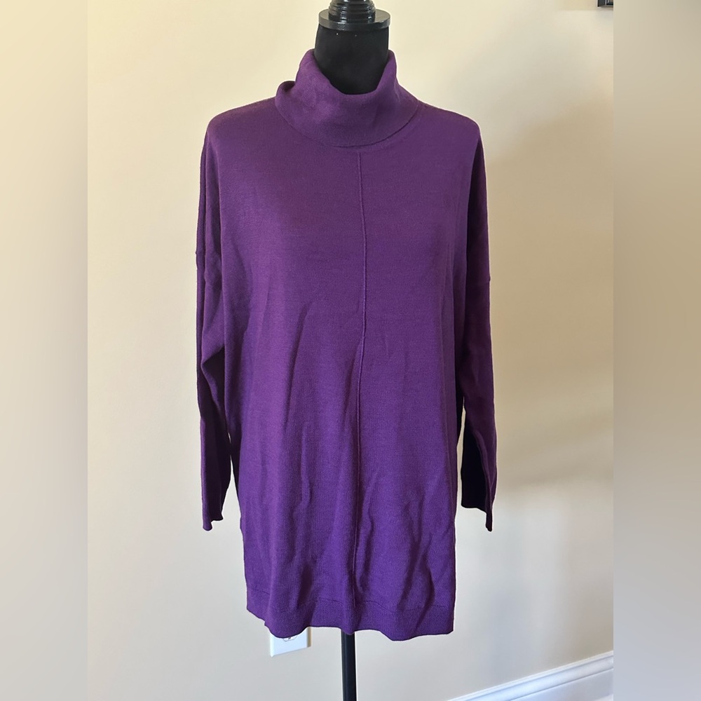 Like new EILEEN FISHER 💯 Extra Fine Merino Wool Sweater XL